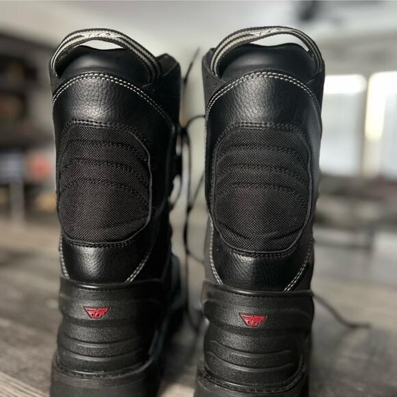 Fly racing boulder black boots - Picture 3 of 5